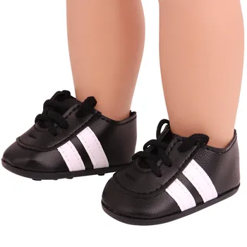 25 Стилна стоп-моушън обувки 7 см, средна горната част на обувки, подходящи за 18-инчовата кукли American Girl, облекло и аксесоари, Играчки За Момичета 2