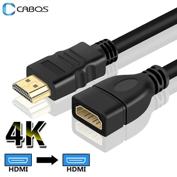 4K, HDMI Удължител за Кабел за мъже и жени, HDMI-съвместим Удлинительный Кабел 1080P HDMI към HDMI За PS3 PS4 TV Box PC, Лаптоп, Проектор