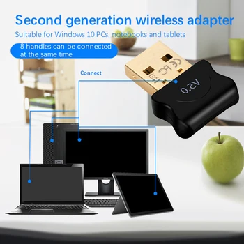 5,0 Bluetooth съвместим Адаптер USB-Предавател, за PC, Компютър, Лаптоп, жак за Слушалки, Аудиопринтера, Приемник на Данни, Ключ
