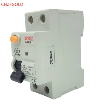 CHZFGOLD CZK6 RCCB 2 - 2P 16A 25A 63A 80A 100A прекъсвач автоматичен прекъсвач остатъчен ток слънчев фотоелектричния A/B/AC30MA300MA100MA 3