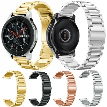Essidi 22 мм и Каишка От Неръждаема Стомана За Samsung Galaxy Watch 46 мм Гривна Каишка и Закопчалка За Gear S3 Classic Frontier Watch 3 45 мм