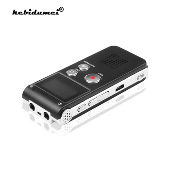 kebidumei 8 GB 3 в 1 Мини USB Флаш Памет Цифров Аудио Рекордер 650 часа Диктофон 3D Стерео MP3-Плейър Grabadora