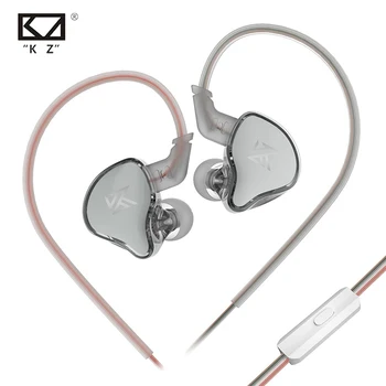 KZ EDCX 10 мм Динамични Слушалки HI-Fi Бас ушите Мониторные Слушалки Спортна Музикални Слушалки С Подвижна Шумопотискане