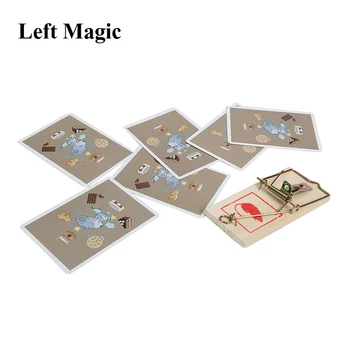 Mousetraps Намерите Карти За Предсказване Отблизо Улични Фокуси Пророчество Търсене На Карти За Игра Магически Подпори Илюзия Ментализм