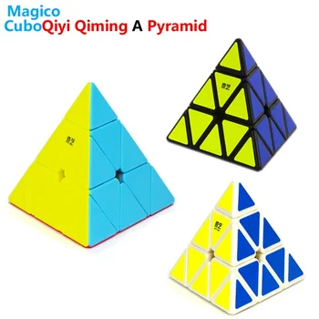 Qiyi QiMing 3x3x3 Кубчета Триъгълник Скорост на Магически Куб Професионална Пирамида 3x3 Cubo Magico Пъзели Забавни Играчки за Деца, за Възрастни