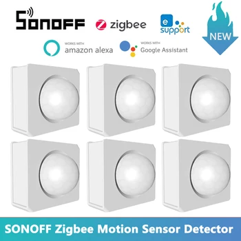 SONOFF SNZB-03 Zigbee Сензор за движение Детектор Умен Дом Дистанционно управление Чрез eWeLink ZBBridge се Изисква работа с Алекса Google Home