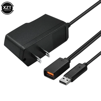 USB AC 100-240 v захранващ Адаптер САЩ/ЕС Штекерные Адаптери USB Зарядно Устройство за Microsoft За Xbox 360 XBOX 360 Kinect Сензор