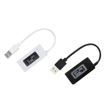 USB Напрежение/Усилвател електромера Тестер Мултицет, Скорост на тестване на батерии и зарядни устройства, кабели, капацитет на power bank
