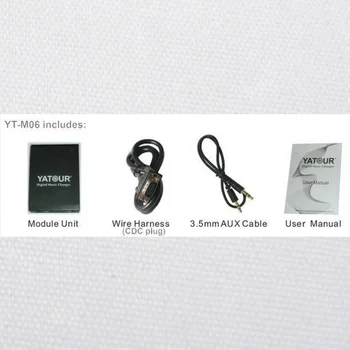Yatour Музикален Чейнджър MP3 плейър, USB SD Bluetooth за RD3 Peugeot Citroen RB3 RM2 Цифров Музикален авто аудио MP3 Адаптер 5