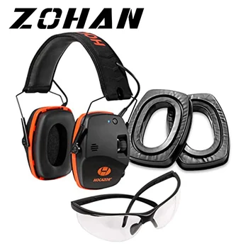 ZOHAN Тактически Bluetooth Слушалки 5,0 Защита на Ушите Защита на Слуха Забавен Комплект Слушалки Лов и Спортна Стрелба с
