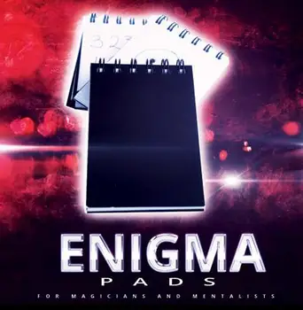 Бележник Enigma (комплект от 3 трикове) От Paul R - Трик, Магически подпори близък план, Ментализм илюзии, Пророчество, Играчки за магьосници