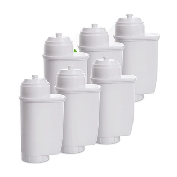 Горещ 6 бр. филтър за вода за кафе, Подходящи за серия Siemens EQ, Siemens TZ70003, TCZ7003, TCZ7033, Intenza Brita, филтър за вода