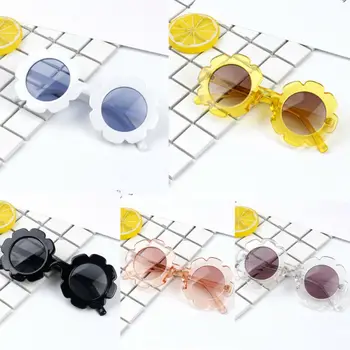 Детски Унисекс Детски Рамка 6 Цвята Слънчеви Очила с UV400 За Малки Момчета И Момичета на Улицата Очила 1