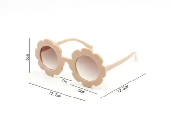 Детски Унисекс Детски Рамка 6 Цвята Слънчеви Очила с UV400 За Малки Момчета И Момичета на Улицата Очила 5
