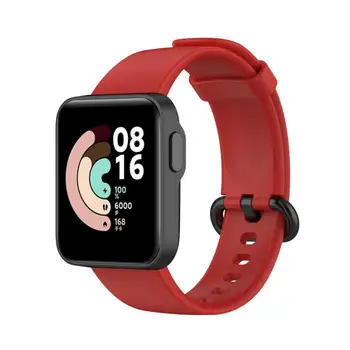 Дишаща Силикон Каишка За Часовник Xiaomi Redmi Mi Watch Lite Глобалната Версия На Смарт Часовници Подмяна На Спортен Гривна Гривна 5