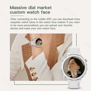 За Huawei Watch GT3 Pro AMOLED Смарт Дамски Часовници С Потребителския Набор от За да Отговорите На Повикване Часовник С Контролиран Достъп NFC Водоустойчив Умни Часовници за Мъже 3
