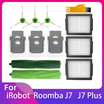 За iRobot Roomba J7 7150/J7 Plus 7550 Робот Прахосмукачка Валяк Основна Странична Четка Филтър Hepa Филтър За Прахосмукачка Взаимозаменяеми Комплект Част