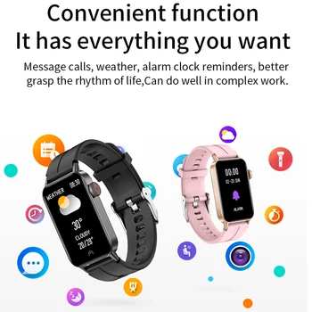 За Xiaomi Huawei Телефон IP68 Водоустойчив Умни Часовници За Жени Красива Гривна Монитор на Сърдечната Честота на Мониторинг Сън Smartwatch Дами 3