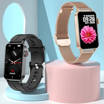 За Xiaomi Huawei Телефон IP68 Водоустойчив Умни Часовници За Жени Красива Гривна Монитор на Сърдечната Честота на Мониторинг Сън Smartwatch Дами 5