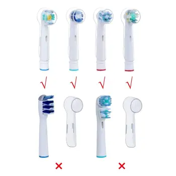 Замяна на Защитно покритие на Главата на Четката За Електрическа Четка за зъби Oral B 2 4 6 бр. Глави Четка за зъби Хигиенни Защитни Капаци 2