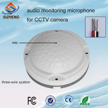 Звукосниматели аудио монитор аудио системи микрофон ККТВ доставка на тавана на аудио - 40дБ за решаване на сигурността
