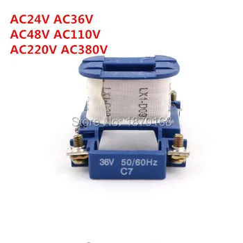 Макара управител на напрежение на контактора ac CJX2/LC1 0910 1810 1210 AC24V AC36V AC48V 380V AC220V AC110V Макара управител на напрежение на контактора ac