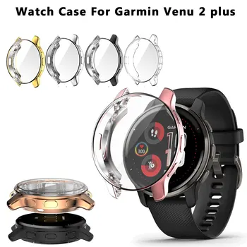 Мек Калъф от TPU с пълна обвивка За Garmin Venu 2 Plus, Защитен Калъф, Защитни Покривала За смарт часовници на Garmin Venu 2Plus, Покритие