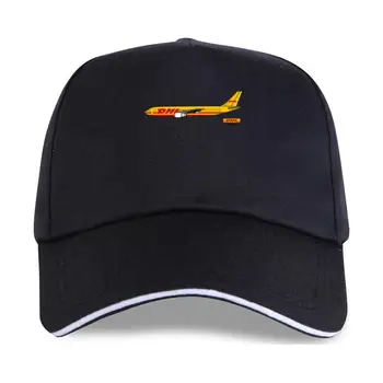Мъжка бейзболна шапка с логото на DHL Авиационна worldwide Черен или бял цвят S-2XL