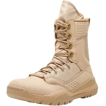 Мъжки военни обувки, Dr. Мъжки Ботильоны, Тактически Армейските Обувки Размер Плюс 46, Мъжки Обувки с Висок Берцем, Работа Защитни Обувки, Мотоботы