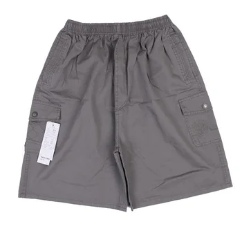 Мъжки летни ежедневни Панталони големи размери, по-големи размери, свободни памучни гащета среден размер 7XL 6XL 8XL, Големи размери, 11XL 12XL, мъжки къси панталони 4