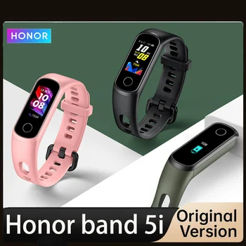 Оригинален Huawei Honor Band 5i Смарт Гривна AMOLED Huawe смарт часове за сън, плуване, спорт, тракер SpO2, Кислород в Кръвта, за Redmi