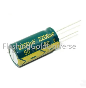 Размер электролитических кондензатори 50 До 2200 icf 2200 icf 50 В: 16*25 16*30 най-доброто качество на Нов origina