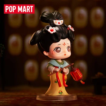 Сляпо Кутия за Играчки Оригинален POP MART Китайската Древна Серия на Династията Тан Модел Потвърждава Стил Сладко Аниме Фигура Подарък Кутия С Изненада