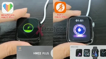 Умен часовник Безжично зарядно устройство За HW22plus HW22pro смарт часовници HW22 plus HW22 pro Часовници USB захранващ кабел Магнитна зареждане reloj 1