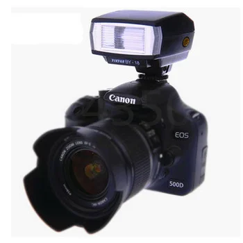 Универсална Мини Светкавица с Горещ Башмаком Мини Светкавица Speedlite на Canon EOS 1300D 1200D 1000D 800D 760D 750D 700D 650D 600D 500D, 550D 0
