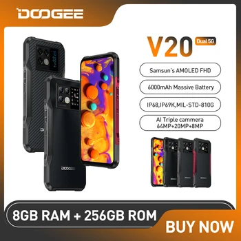 DOOGEE V20 5G Издръжлив Смартфон 6,43 