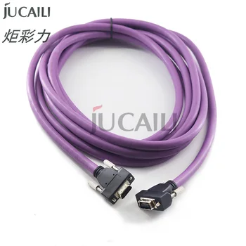 Jucaili 1 бр. allwin human k-jet gongzheng принтер PCI кабел за предаване на данни с високо качество плътност лилаво 14 контакти кабел