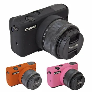 Нов Лесен за Носене За Canon EOS M10 Силиконова Чанта За Камера е Добра Гума на Защитно покритие на Корпуса 4 Цвята 0