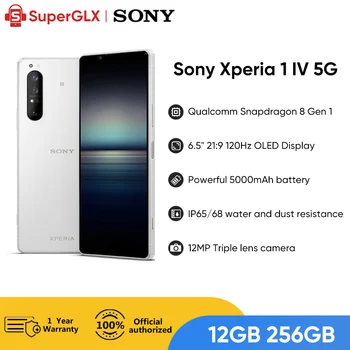 Оригинален смартфон Sony Xperia 1 IV 5G Snapdragon 8 Gen 1 5000 mah Батерия IP65/68 водоустойчив 6,5 