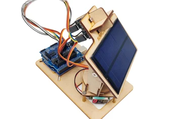 Умно слънчево отслеживающее оборудване за производство на електроенергия Създател на проекта на Малкия производство, подходящ за MCU 0